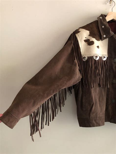 Cow Print Fringe Jacket: The Latest Trend in Western Wear